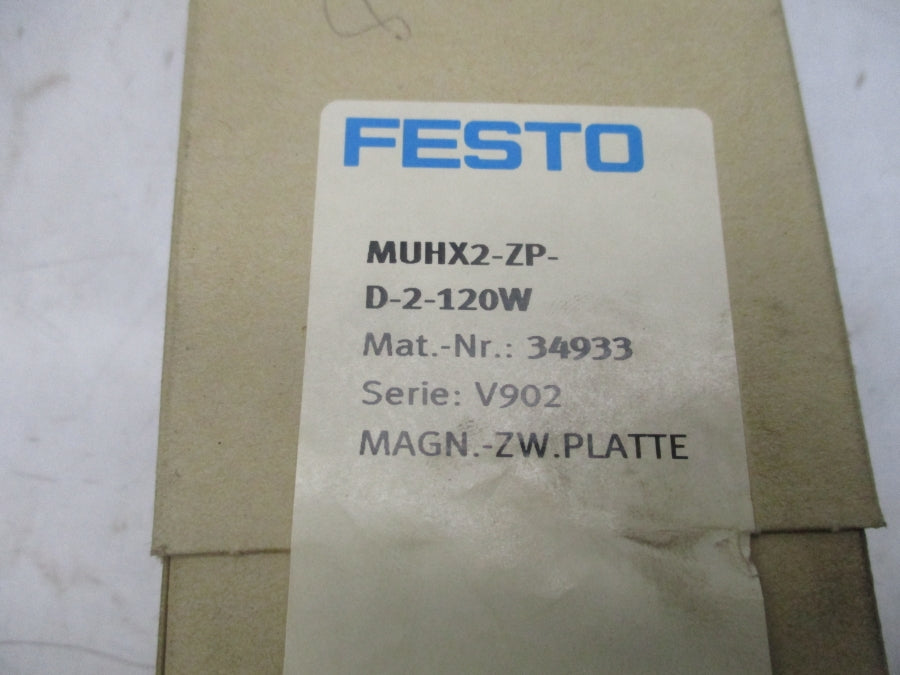 FESTO MUHX2-ZP-D-2-120W 34933 102-132VAC 13.7-145PSI NSMP