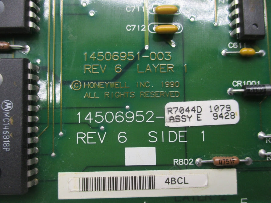 HONEYWELL 14506951-003 REV. 6 UNMP