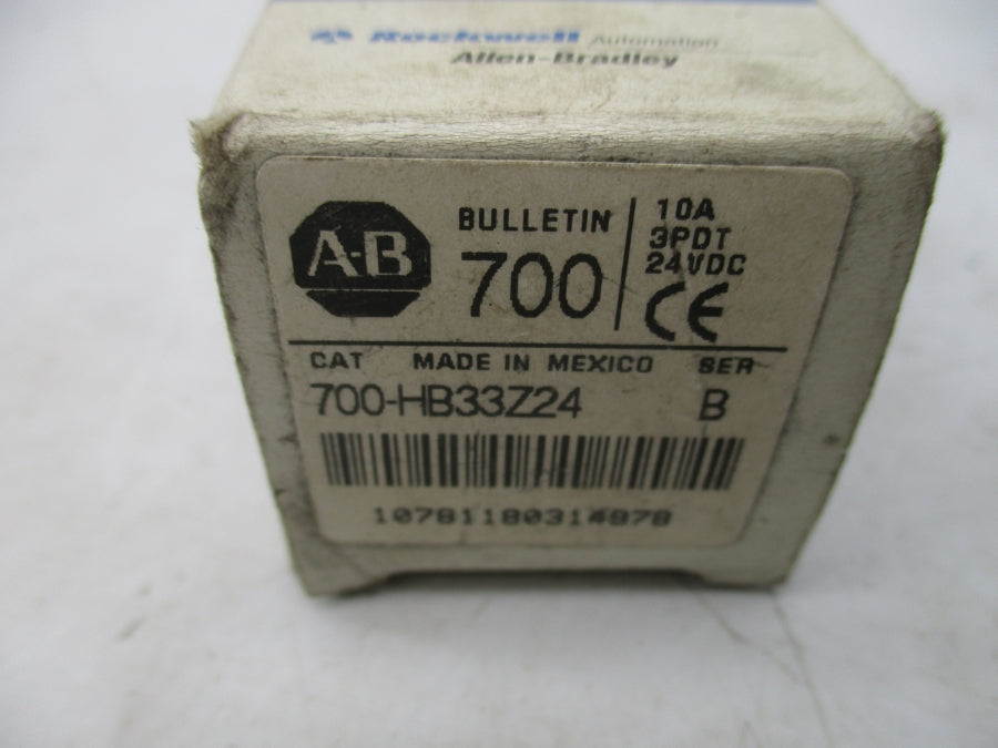 ALLEN BRADLEY 700-HB33Z24 SER. B 24VDC 10A NSMP