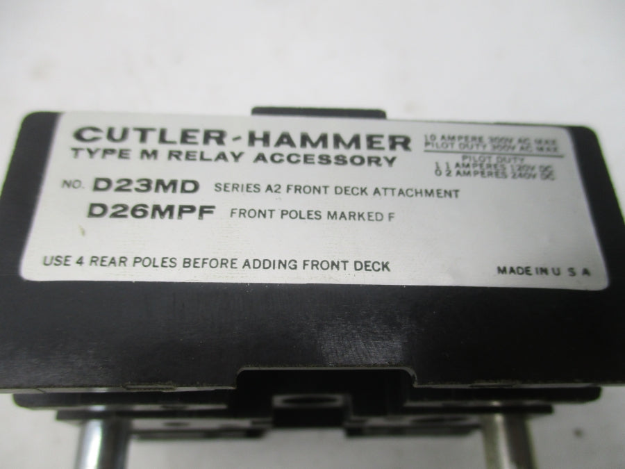 CUTLER HAMMER D23MD10 SER. A2 300VAC 10A NSMP