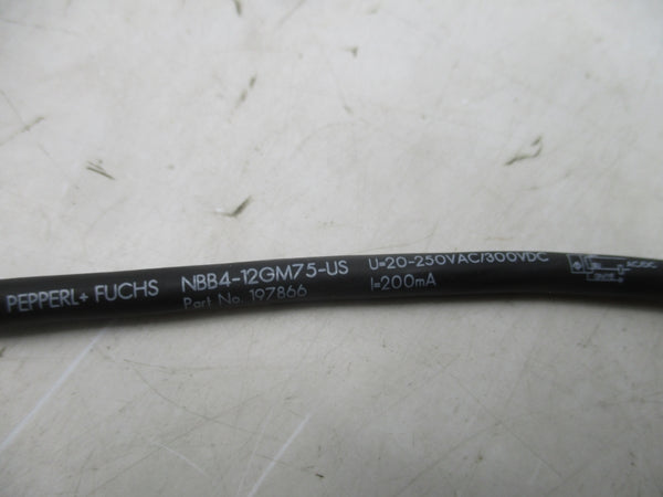 PEPPERL+FUCHS NBB4-12GM75-US 20-250VAC/300VDC NSMP