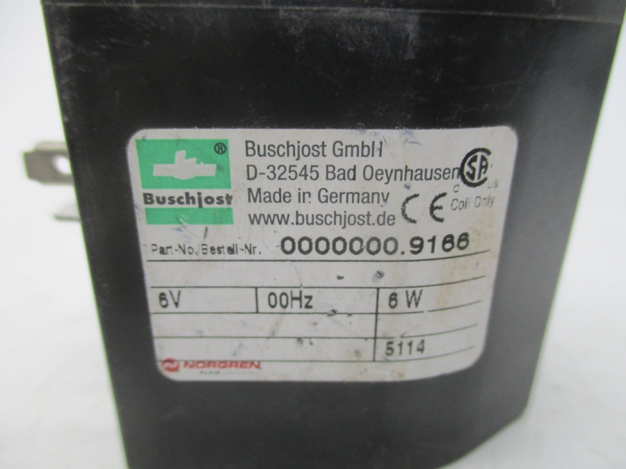 BUSCHJOST 0000000.9166 6V UNMP