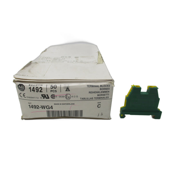 ALLEN BRADLEY 1492-WG4 SER. C (PKG OF 50) (WH) NSMP