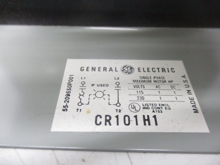 GENERAL ELECTRIC CR101H1 115/230V NSMP