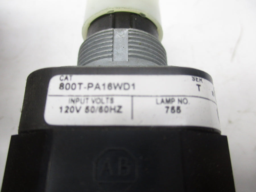 INDUSTRIAL SPARE PART 800T-PA16WD1 SER. T 120V (WH) (AS PICTURED) NSMP