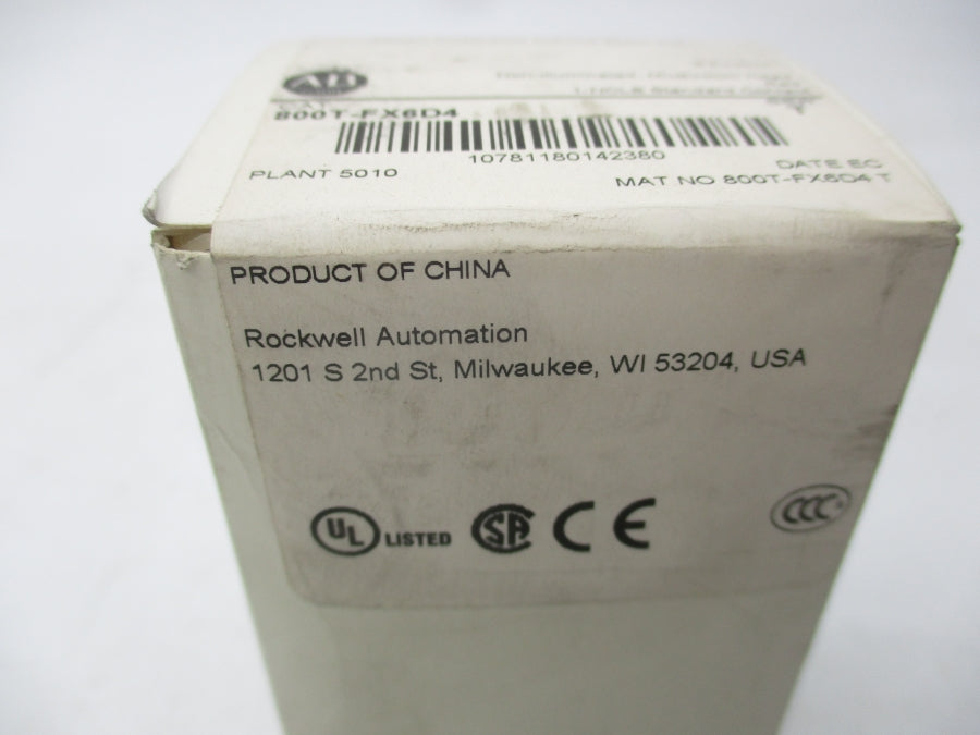 INDUSTRIAL SPARE PART 800T-FX6D4 SER. T (WH) NSFS