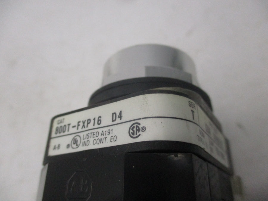 INDUSTRIAL SPARE PART 800T-FXP16XD4 SER. T 120V (BK/YL) NSMP