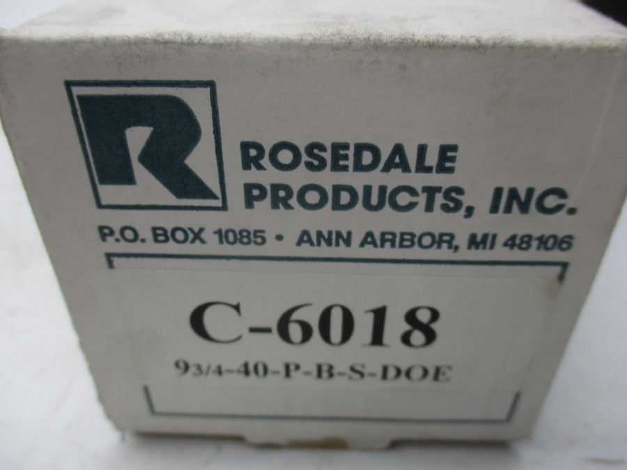 ROSEDALE C-6018 9-3/4-40-P-B-S-DOE NSMP