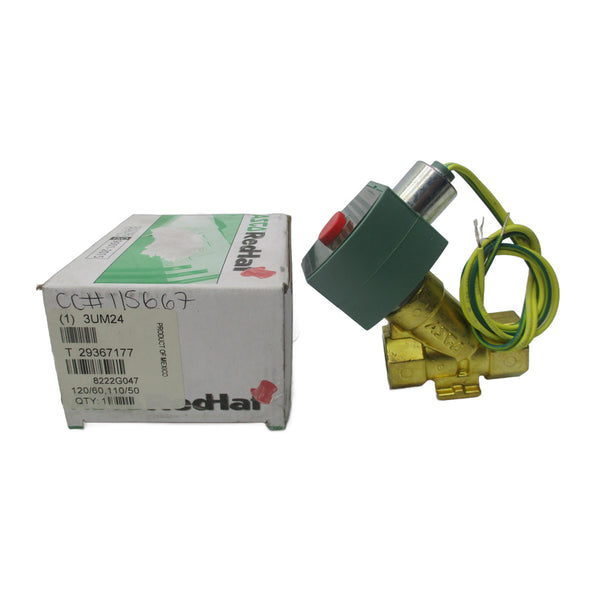 ASCO 8222G047 110/120V 2-125PSI 1/2" NSMP
