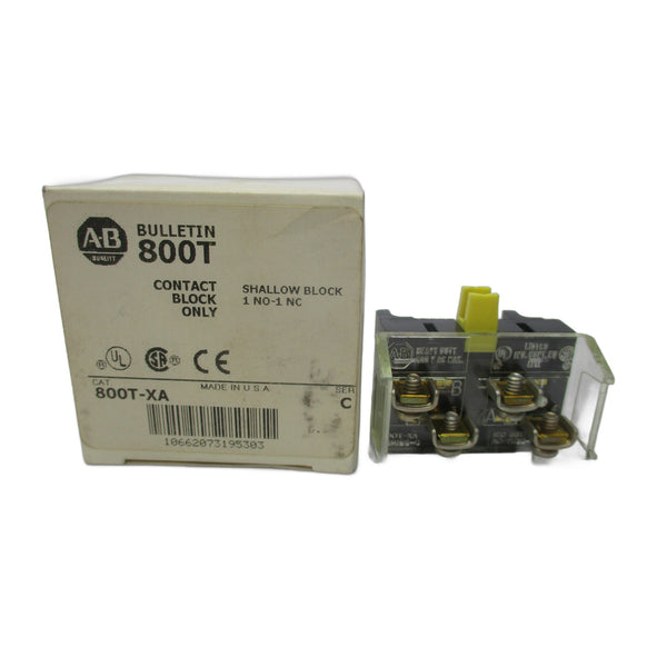 ALLEN BRADLEY 800T-XA SER. C (WH) NSMP