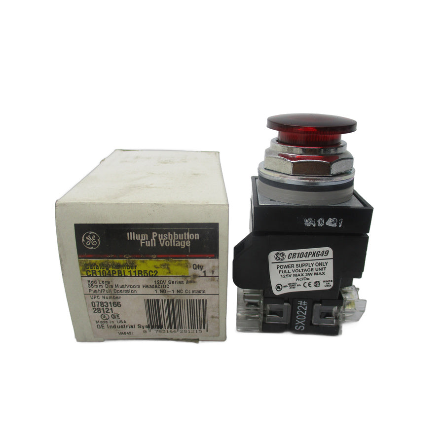 GENERAL ELECTRIC CR104PBL11R5C2 SER. A 120V NSMP
