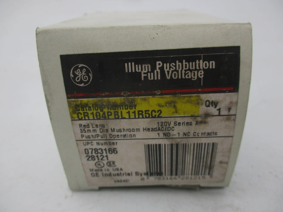 GENERAL ELECTRIC CR104PBL11R5C2 SER. A 120V NSMP