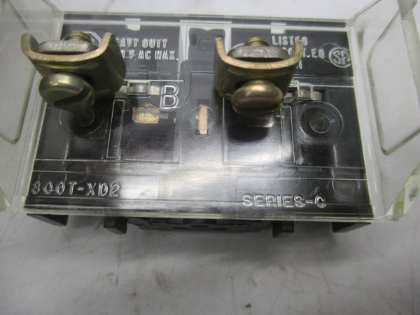 ALLEN BRADLEY 800T-XD2 SER. C (WH) NSMP