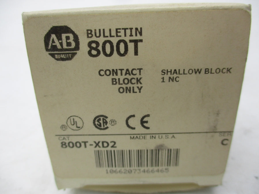 INDUSTRIAL SPARE PART 800T-XD2 SER. C (WH) NSMP