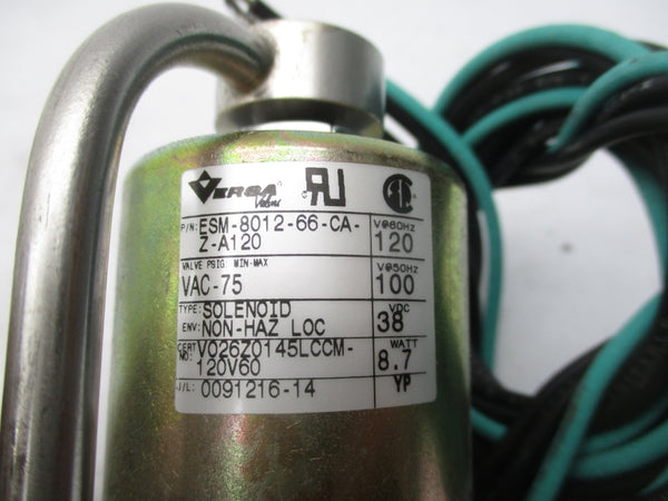 VERSA ESM-8012-66-CA-Z-A120 120V 75PSI NSMP