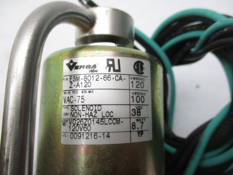 VERSA ESM-8012-66-CA-Z-A120 120V 75PSI NSMP