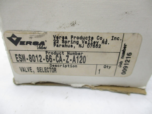 VERSA ESM-8012-66-CA-Z-A120 120V 75PSI NSMP