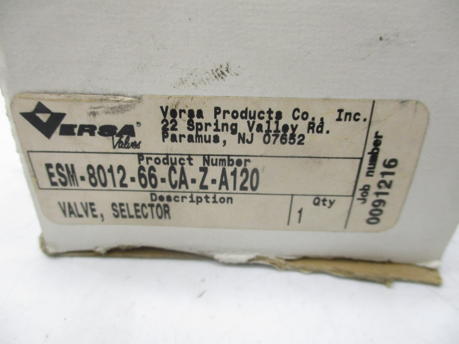 VERSA ESM-8012-66-CA-Z-A120 120V 75PSI NSMP