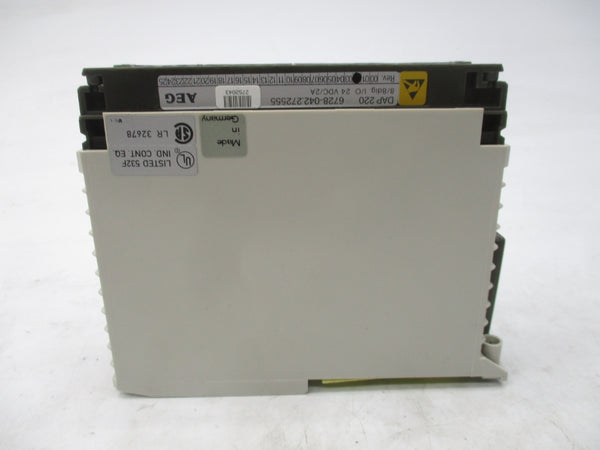 AEG 6728-042.272555 24VDC 2A REV. 02 NSNP