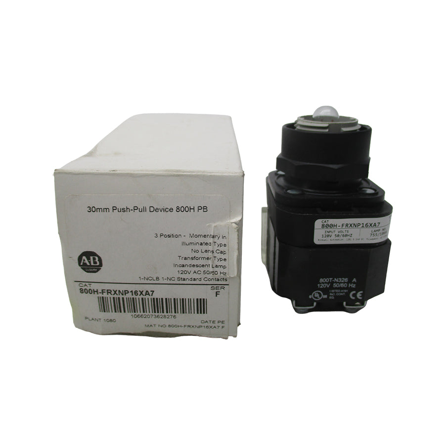 INDUSTRIAL SPARE PART 800H-FRXNP16XA7 SER. F 120VAC NSMP