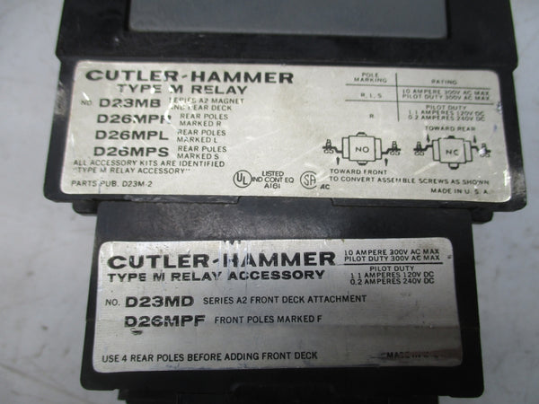 CUTLER HAMMER D23MB SER. A2 110/120V (AS PICTURED) UNMP