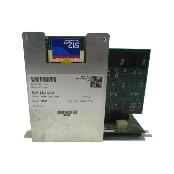 GRAPHICS MICROSYSTEMS PQRSBC-CCU 090G100227-30 REV. B UNMP