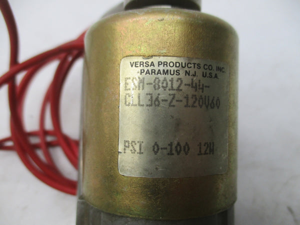 VERSA ESM-8012-44-CLL36-Z-120V60 0-100PSI UNMP