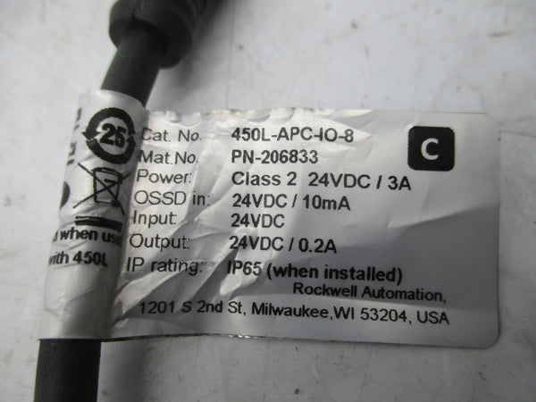 ALLEN BRADLEY 450L-APC-IO-8 SER. A F/W 2.001 24VDC REV. A NSNP