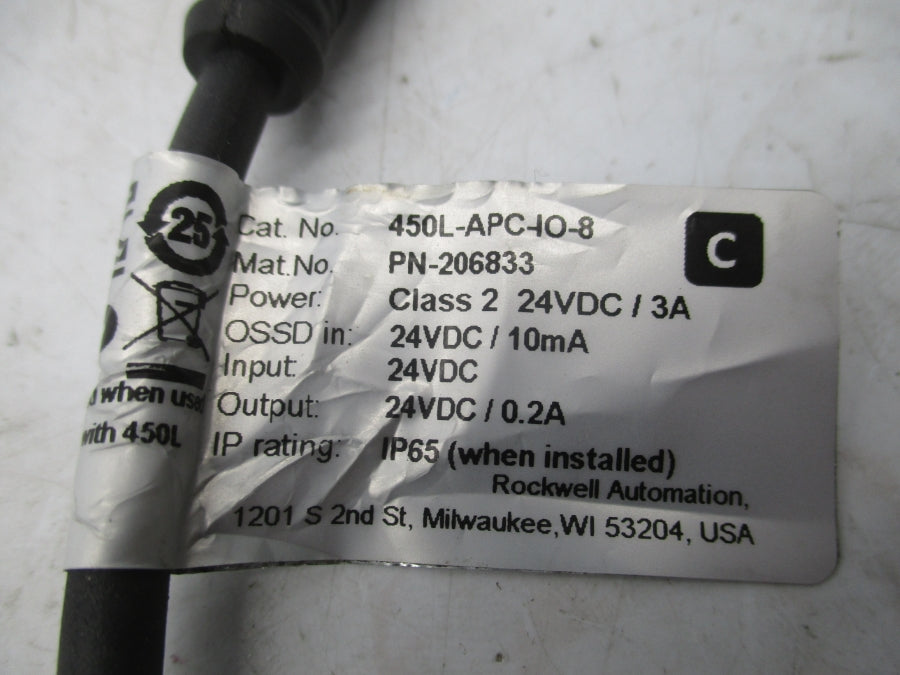 INDUSTRIAL SPARE PART 450L-APC-IO-8 SER. A F/W 2.001 24VDC REV. A NSNP