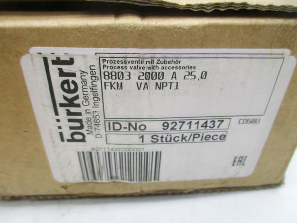 BURKERT BURKERT 2000-A-25.0-FKM-VA 92711437 NSMP