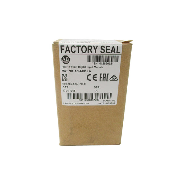 ALLEN BRADLEY 1794-IB16 SER. A DATE: 2015 (BR/WH) NSFS