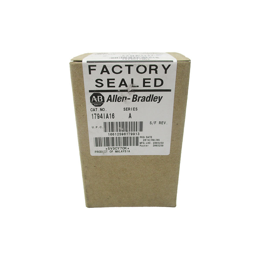 ALLEN BRADLEY 1794IA16 SER. A 120V DATE: 2014 (BR/WH) NSFS