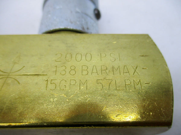 PARKER N800B-11JK 2000PSI NSNP