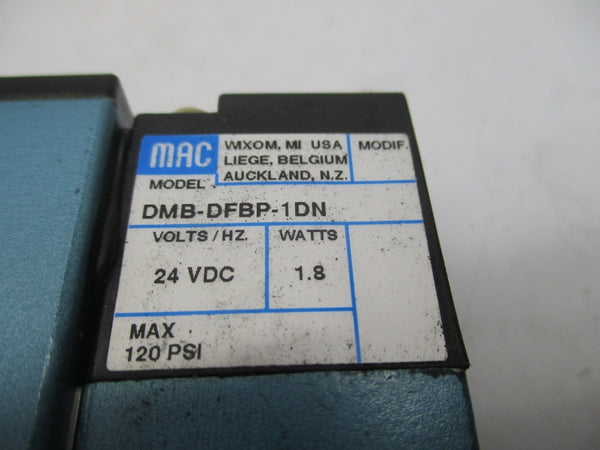 MAC 92B-AAA-BJA-DM-DFBP-1DN 24VDC 20-120PSI NSNP