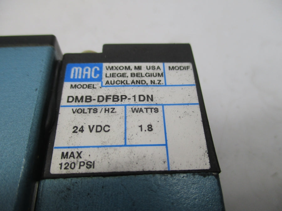 MAC 92B-AAA-BJA-DM-DFBP-1DN 24VDC 20-120PSI NSNP