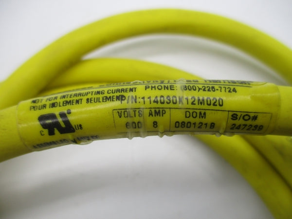 WOODHEAD 114030K12M020 600V 8A NSNP