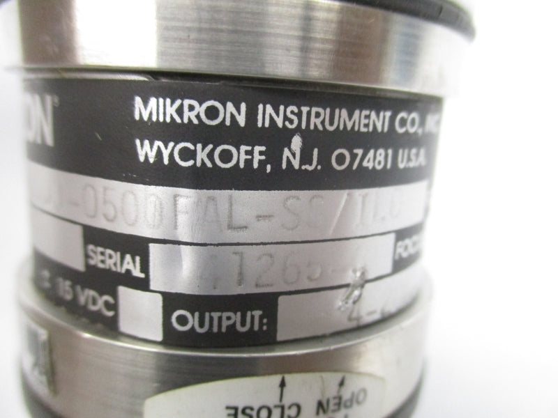 MIKRON M670000-0500FAL-SS/IL0 24VDC UNMP