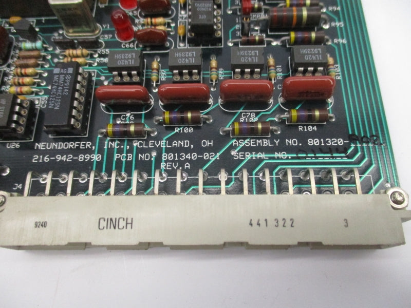 NEUNDORFER 801340-021 801320-A02 REV. A NSNP