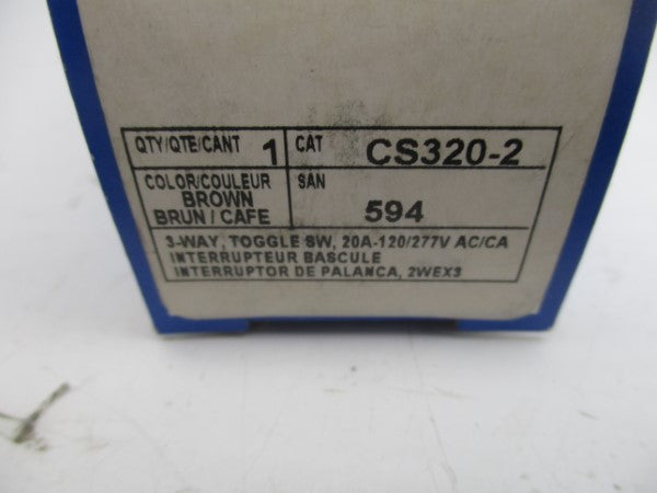 LEVITON CS320-2 120/277V 20A NSMP