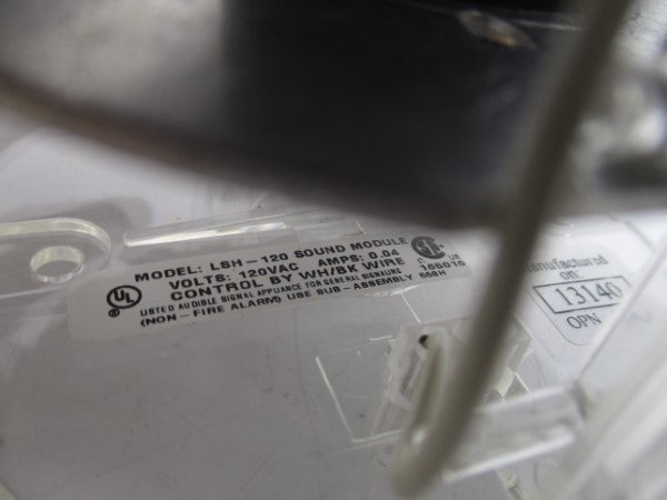 INDUSTRIAL SPARE PART LSH-120 SER. A 120VAC 0.04A (AS PICTURED) NSMP