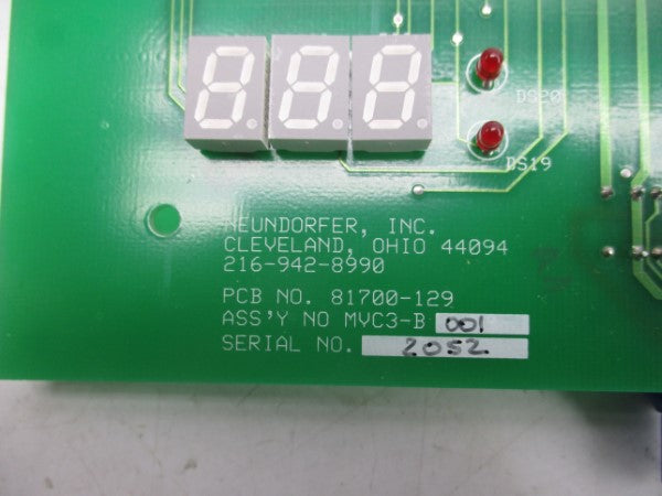 NEUNDORFER 81700-129 MVC3-B001 NSNP