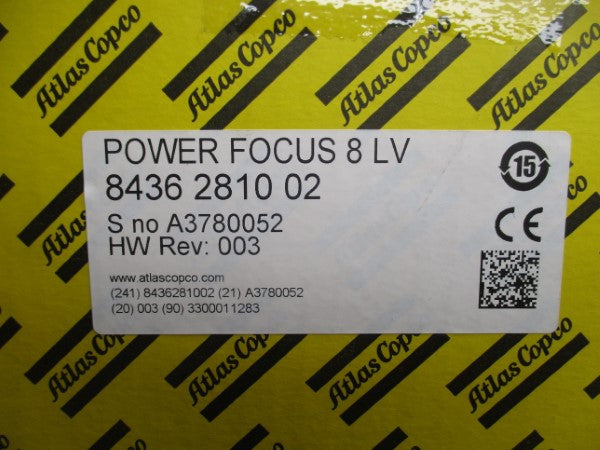 ATLAS CAPCO 8436281002 100-240VAC REV. 3 NSMP