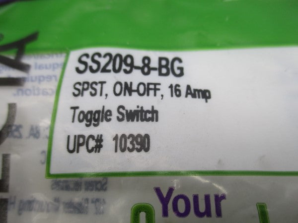 SELECTA SS209-8-BG 250VAC 8A NSMP