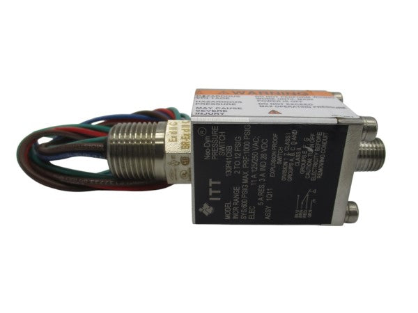 ITT 130P41C6B 125/250VAC 11A 2-12PSI NSNP