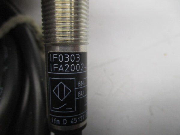 IFM EFECTOR IF0303 IFA2002-ABOW 250VAC NSMP