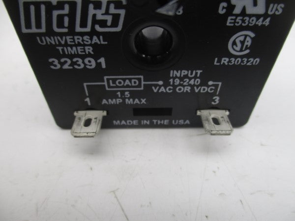 MARS 32391 19-240VAC 1.5A .1-8MIN UNMP