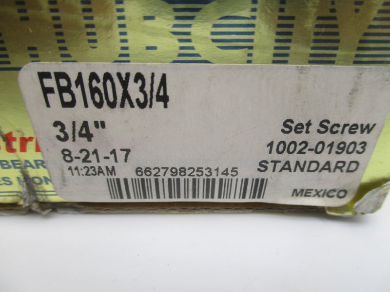 HUB CITY FB160X3/4 3/4" NSMP