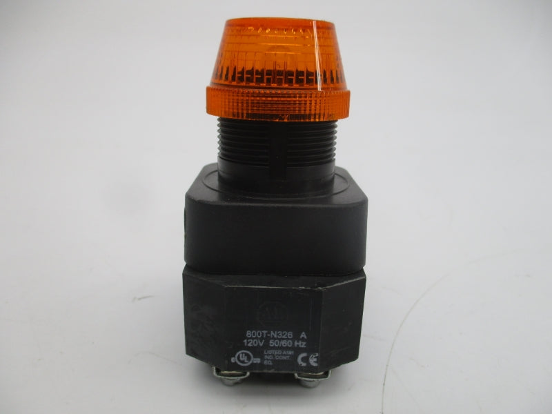 ALLEN BRADLEY 800H-PR16A SER. G 120V (BR/WH) NSMP