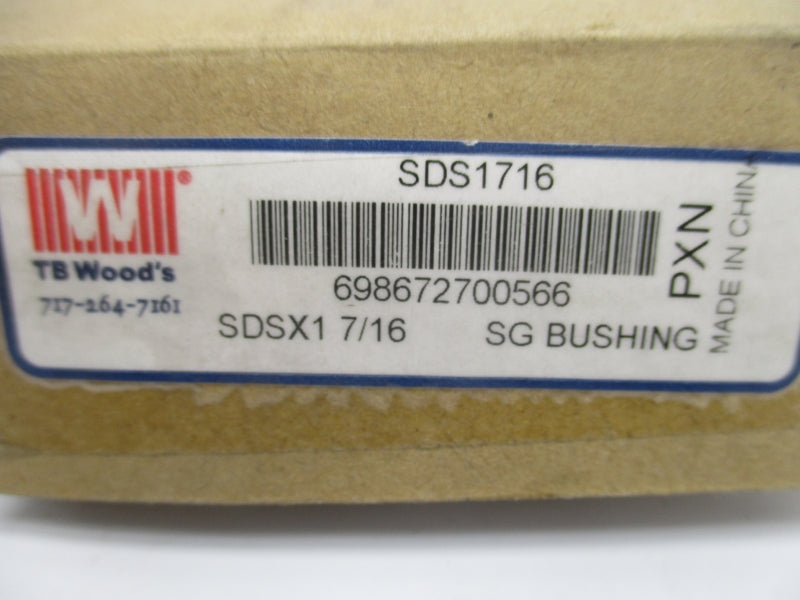 TB WOODS SDS1716 SDSX1 7/16 NSMP