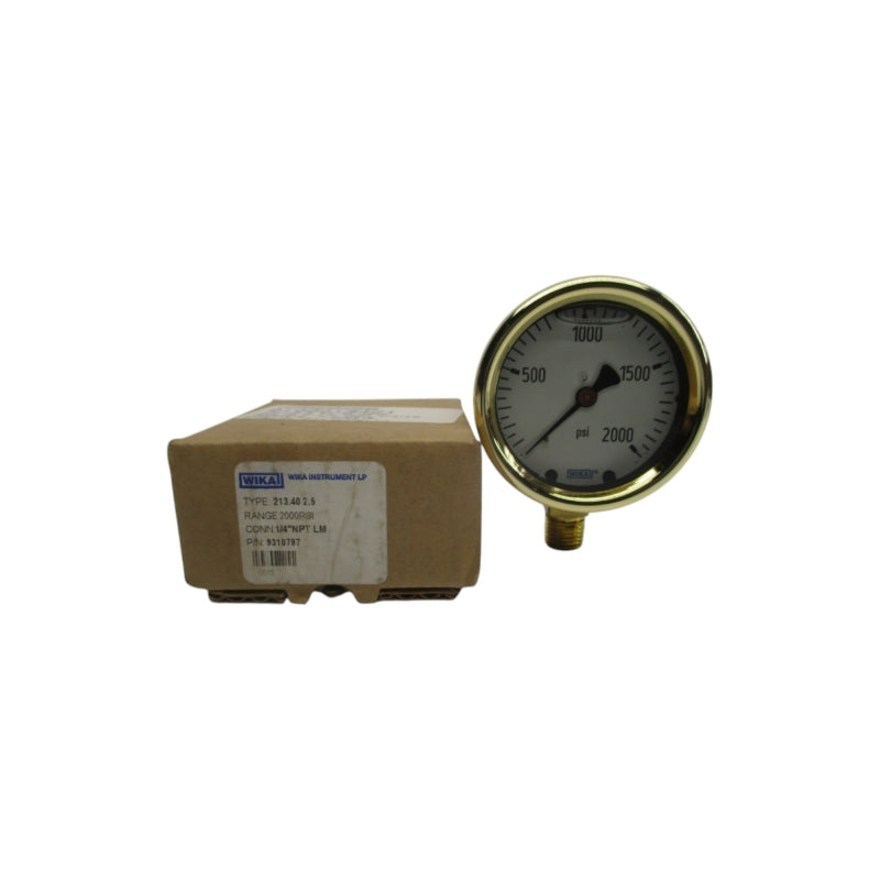 WIKA 9310797 213.402.5 0-2000PSI NSMP